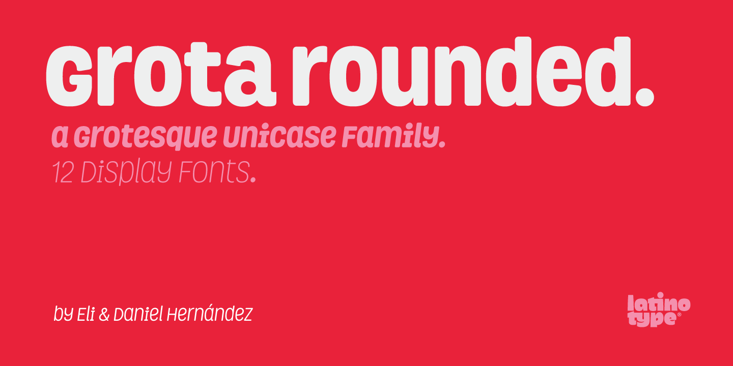 Grota Rounded Font